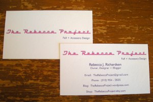 New US business cards