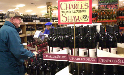 Charles Shaw: Two Buck Chuck. 
