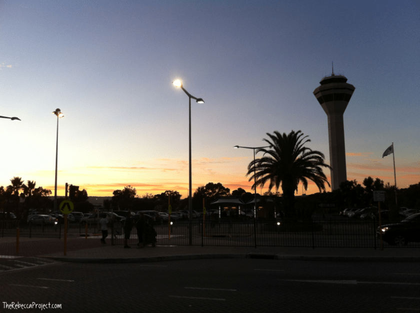 Sunrise in Perth.